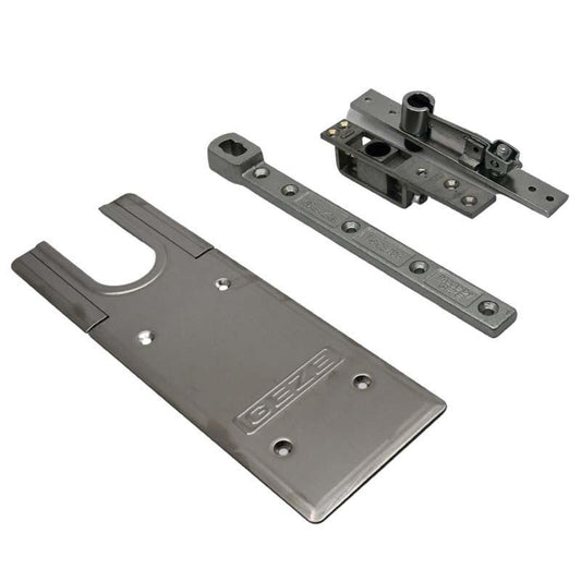 GEZE TS500NV Accessory Pack - Double Action - Satin Stainless Steel