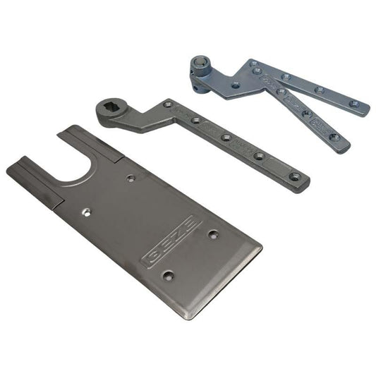 GEZE TS500 N / TS 500 NV Accessory Pack - Single Action - Satin Stainless Steel